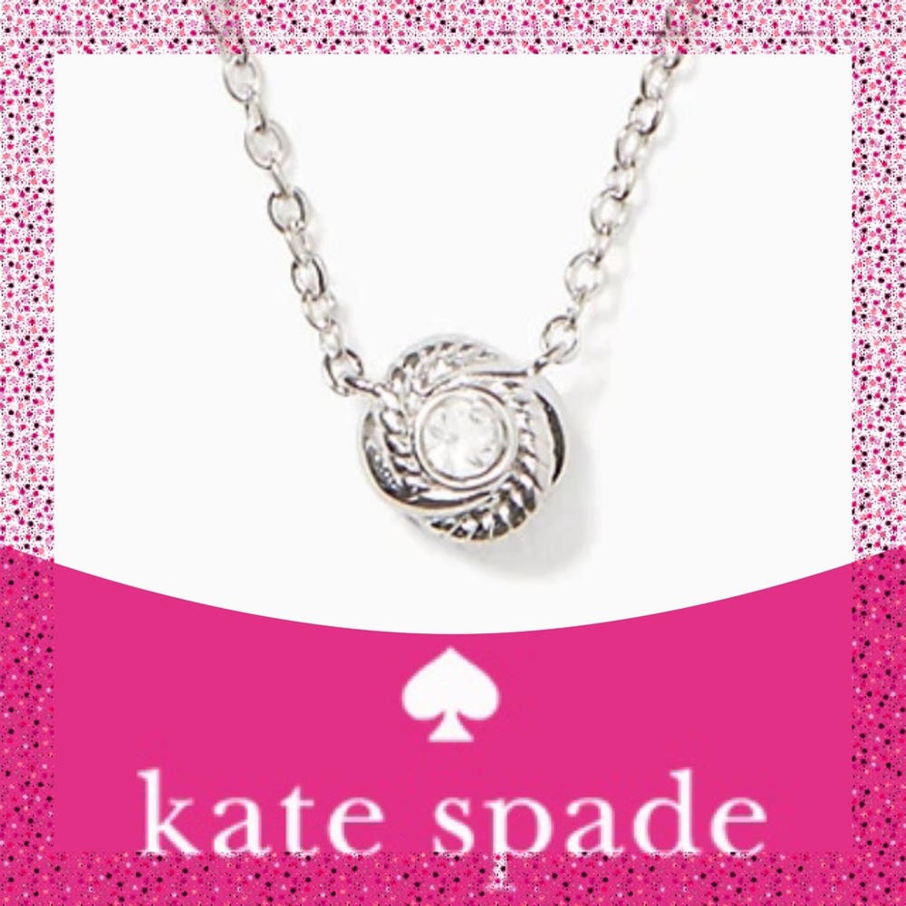 Kate Spade ♠️ Infinity & Beyond Earrings/Necklace - Picture 3 of 15